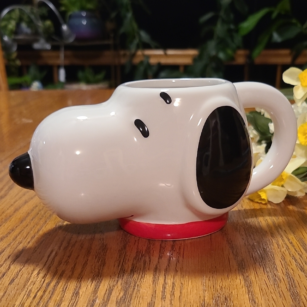 Peanuts Smoopy Black and White Mug